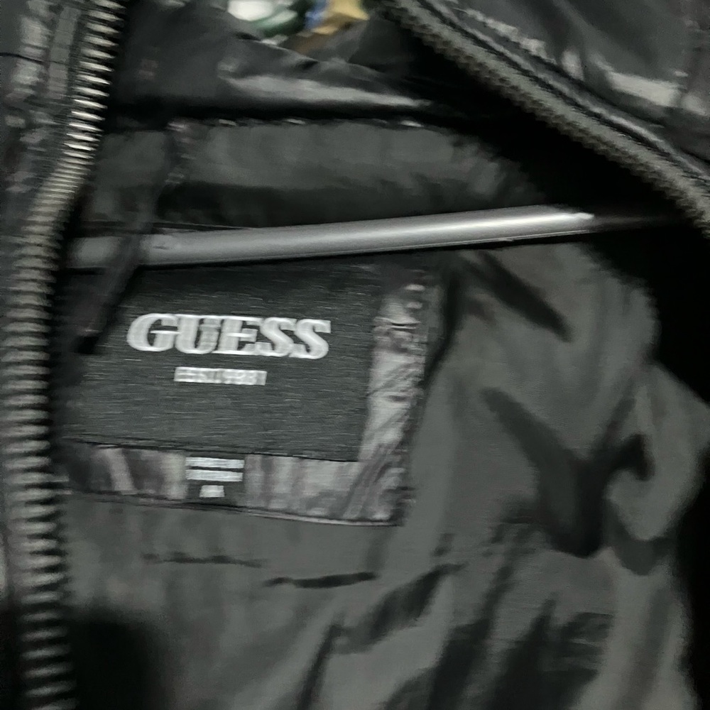 Black guess jacket
